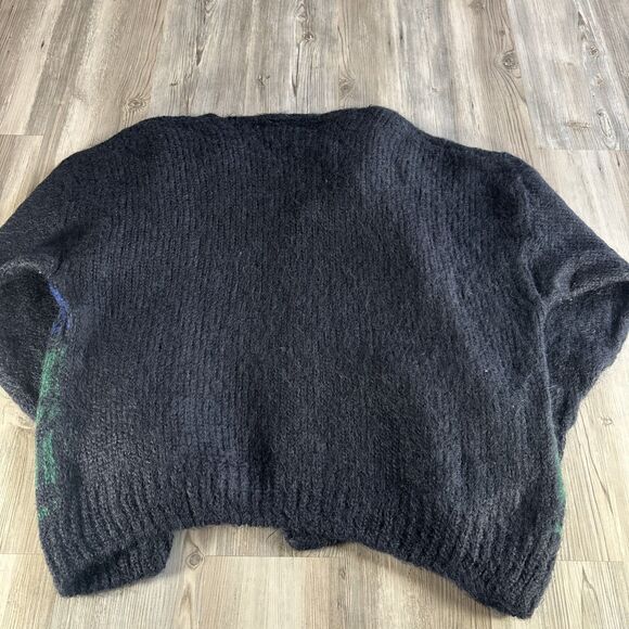 The Gold Label Designer Collection Mohair Vintage 1980 Unisex Cardigan Size L - Picture 11 of 12